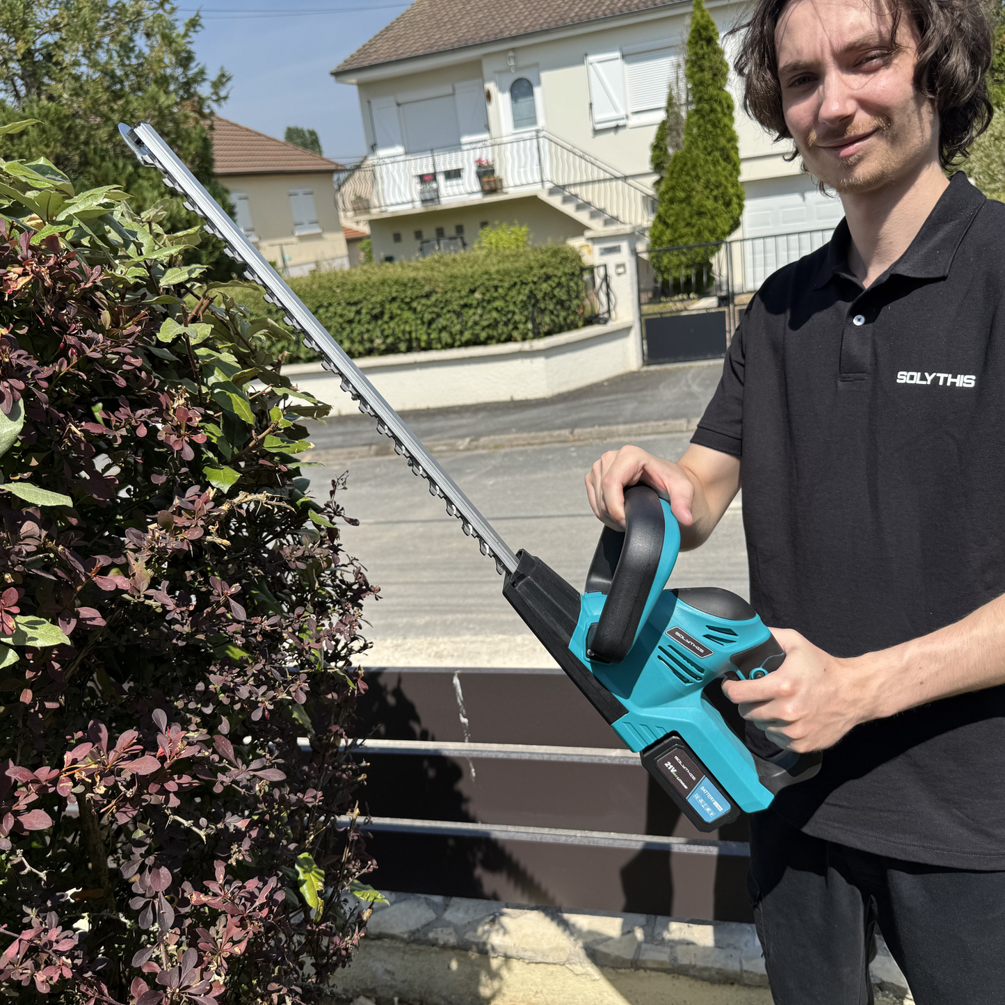 Taille haie électrique sur batterie Solythis