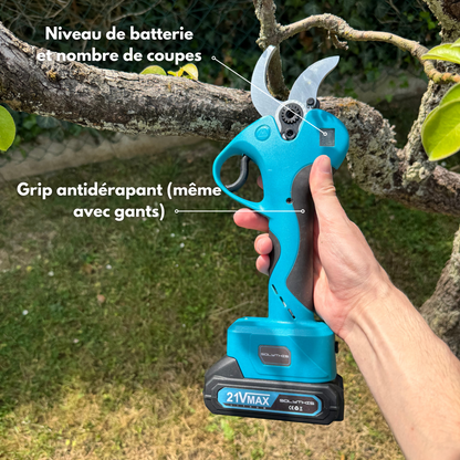 Sécateur électrique sur batterie
